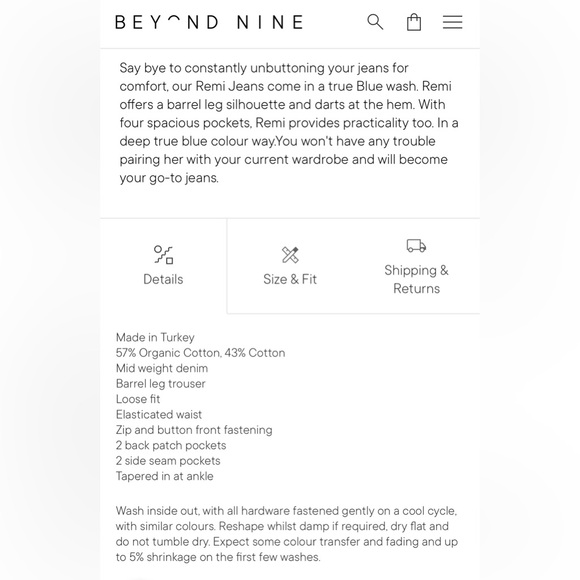 Beyond Nine Maternity Jeans (Xs/4-6) - Picture 7 of 9